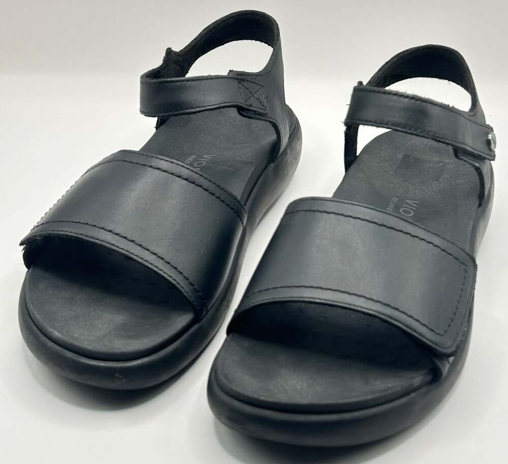 Vionic Awaken RX Recovery Sandals Black Size 7.5